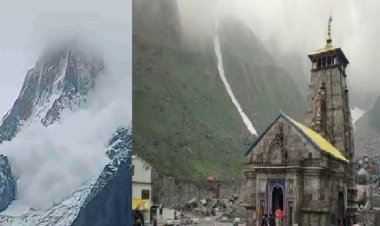 केदारनाथ मंदिर के पास एवलांच:झारखंड में निर्माणाधीन पुल गिरा; राजस्थान-मध्य प्रदेश समेत 9 राज्यों में आज भारी बारिश की चेतावनी