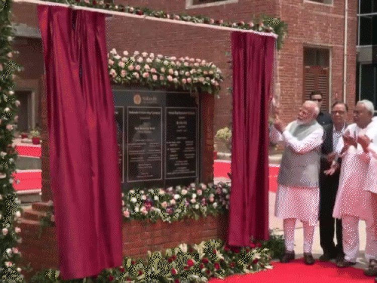 PM बोले- किताबें भले जल जाएं, ज्ञान नहीं मिटता:नालंदा सिर्फ नाम नहीं, एक पहचान है, एक सम्मान है; यूनिवर्सिटी के नए कैंपस का किया उद्घाटन