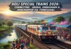 Indian Railways Launches Holi Special Trains to Araria, Dibrugarh & Jhanjharpur