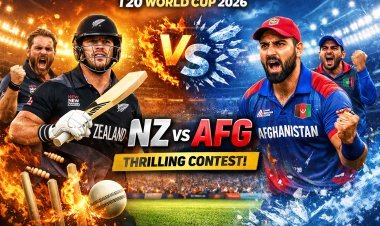 NZ vs AFG T20 World Cup 2026: अफगानिस्तान और न्यूजीलैंड की भिड़ंत, रोमांच से भरा मुकाबला