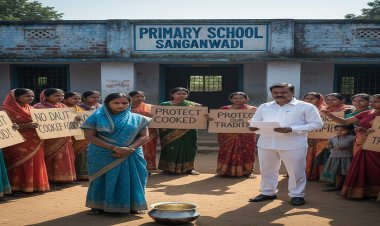 दलित रसोइया के हाथ का खाना खाने से बच्चों का इनकार, अभिभावकों ने किया मिड-डे मील का बहिष्कार
