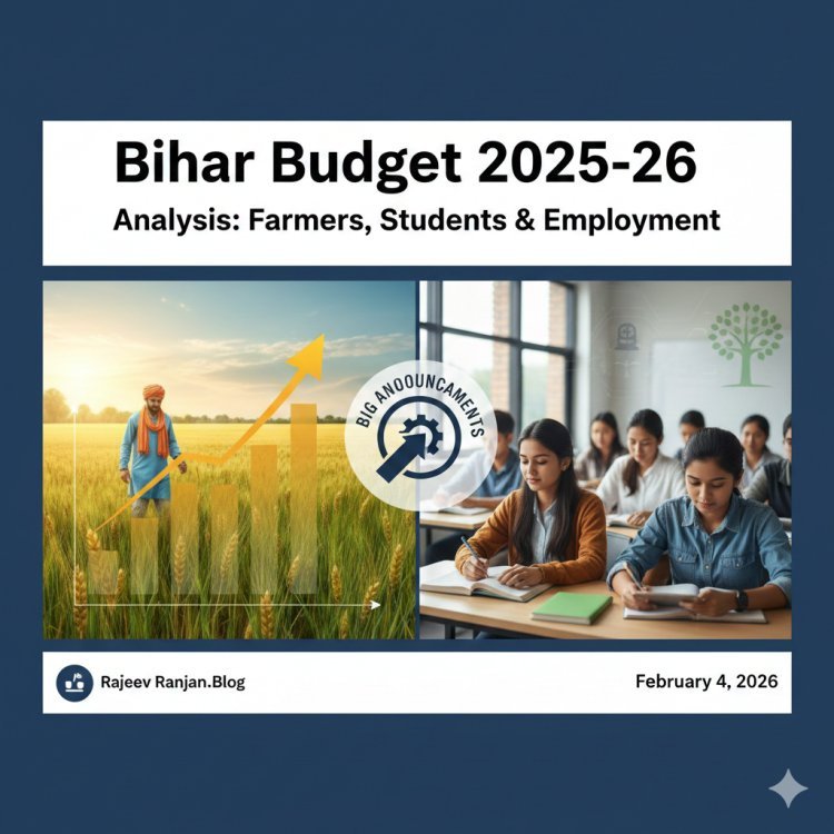 बिहार बजट 2025-26: युवाओं को रोजगार और किसानों की आय बढ़ाने पर फोकस; विशेषज्ञों ने बताया- आम आदमी के लिए क्या है खास?