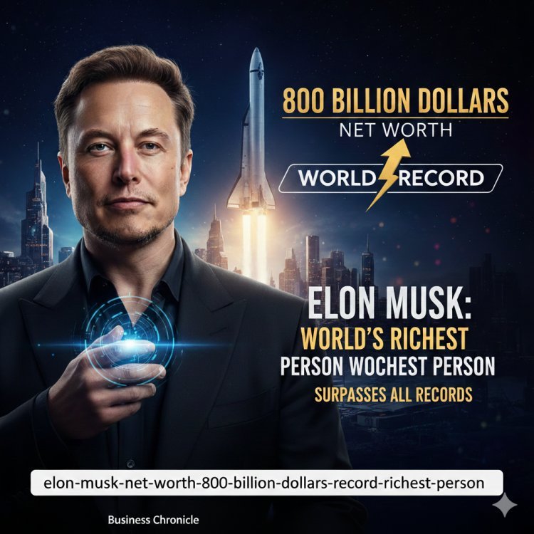 एलन मस्क ने रचा इतिहास: 800 बिलियन डॉलर की नेटवर्थ के साथ बने दुनिया के सबसे अमीर व्यक्ति