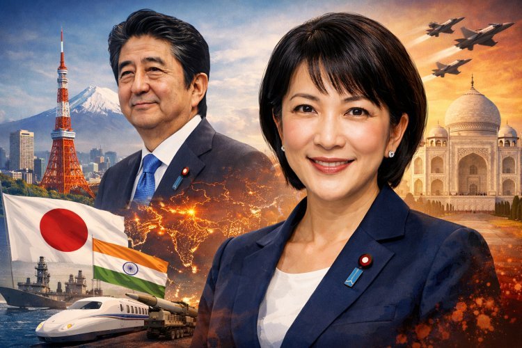 शिंजो आबे युग की वापसी? सानाए ताकाइची की ऐतिहासिक जीत से भारत और दक्षिण एशिया के लिए नए अवसर