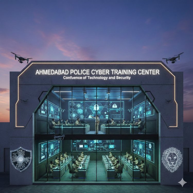 अहमदाबाद पुलिस का आधुनिक साइबर प्रशिक्षण केंद्र – तकनीक और सुरक्षा का संगम