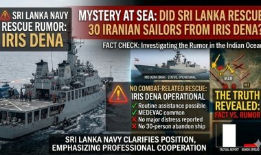 Mystery at Sea: Did Sri Lanka Rescue 30 Iranian Sailors from IRIS Dena? The Truth Revealed