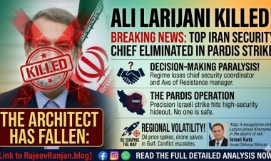The Fall of the Architect: Ali Larijani Killed in Strategic Tehran Airstrike