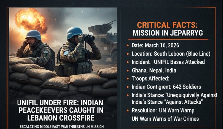 UNIFIL Under Fire: Are Indian Peacekeepers in Danger Amidst Lebanon’s Escalating War?