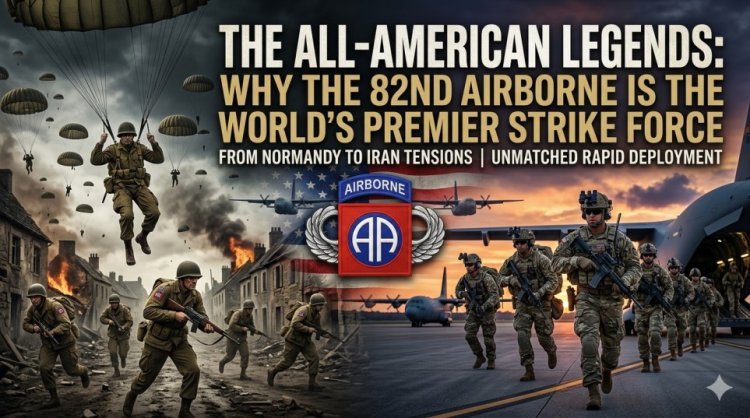 The All-American Legends: Why the 82nd Airborne Division Remains the World’s Premier Strike Force