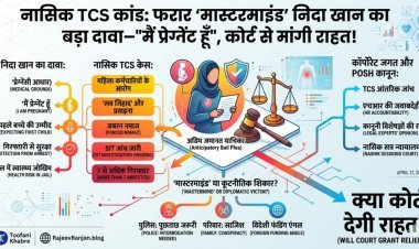 नासिक TCS कांड: फरार 'मास्टरमाइंड' निदा खान का बड़ा दावा—"मैं प्रेग्नेंट हूँ", कोर्ट से मांगी राहत!