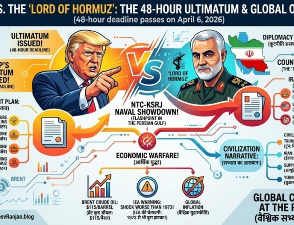 Trump vs. the ‘Lord of Hormuz’: The 48-Hour Ultimatum, $115 Oil, and the Battle for Global Civilization