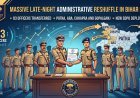 बिहार पुलिस महकमे में देर रात बड़ा प्रशासनिक फेरबदल: 83 अधिकारियों के तबादले, पटना, आरा, छपरा और गोपालगंज में नए SDPO तैनात!