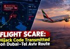 Hijack Alert on Dubai to Tel Aviv Flight: Transponder Triggers Air Defense Scare Over Middle East