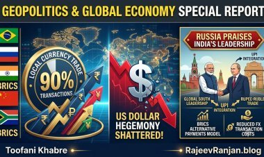 BRICS ने हिलाया अमेरिकी डॉलर का वर्चस्व! 90% ट्रेड अपनी करेंसी में, रूस ने की भारत की तारीफ