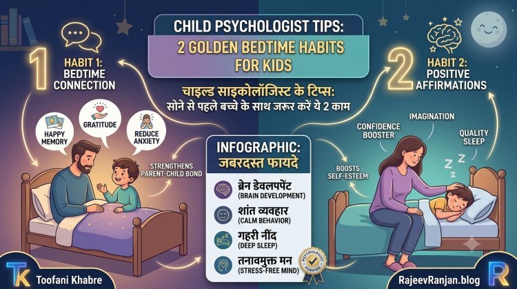 सोने से पहले बच्चे के साथ रोज करें ये 2 आसान काम, Child Psychologist ने बताए चौंकाने वाले फायदे!