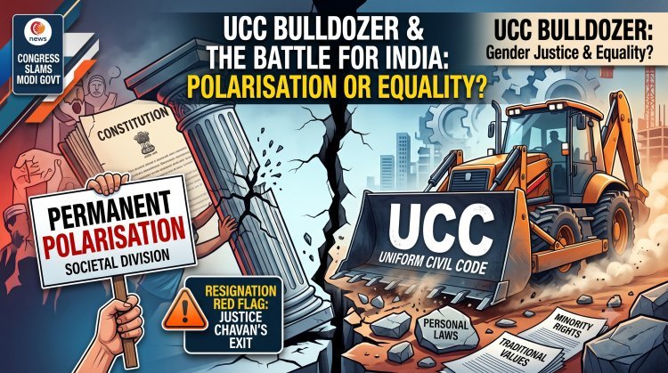 "UCC Bulldozer Is to Polarise Society": Congress Slams Modi Govt Over Maharashtra Panel Resignation