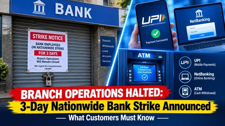 Nationwide Bank Strike: Services to be Hit for 3 Days — Check Dates, Demands & Impact