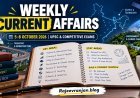 Weekly Current Affairs: 5–8 October 2026 | UPSC & SSC