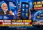 PM Modi at India Mobile Congress 2026: ₹5 Lakh Crore Saved Through DBT, Mobile Phones Transform India