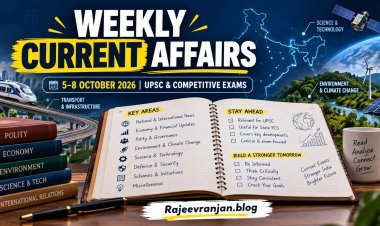Weekly Current Affairs: 5–8 October 2026 | UPSC & SSC