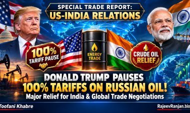 Trump Pauses 100% Tariffs on Russian Oil: Major Relief for India & Trade Negotiations!