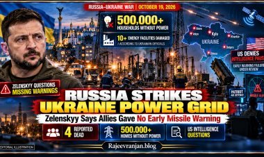 Zelenskyy Says Ukraine Got No Warning as Russian Strikes Leave 5 Lakh Homes Without Power