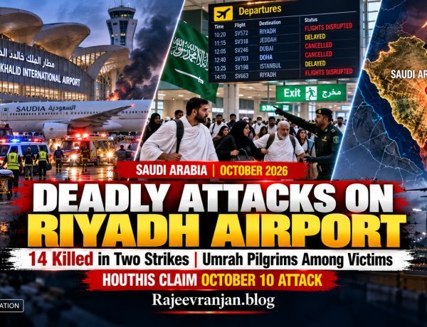 Saudi Arabia Airport Attack: 14 Killed in Riyadh Strikes, Umrah Pilgrims Among Victims