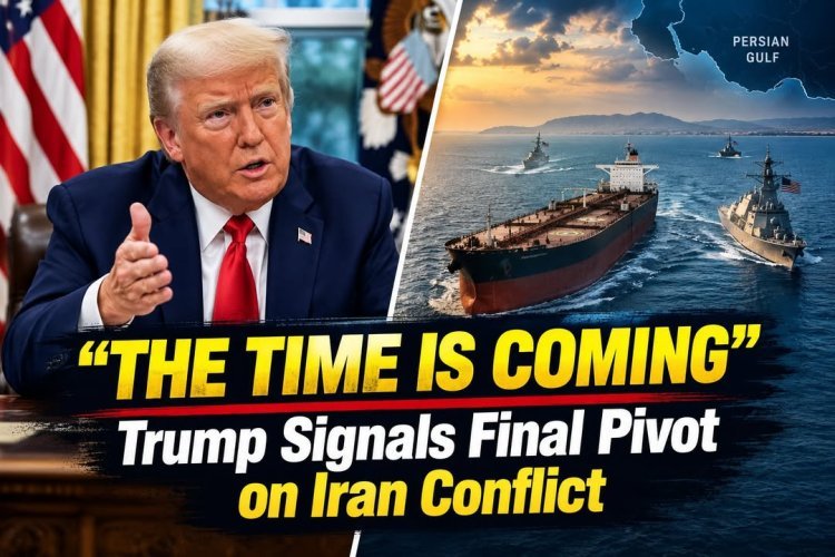 Trump Warns Time Is Coming on Iran: 'We Blow Them Up or Make a Deal'