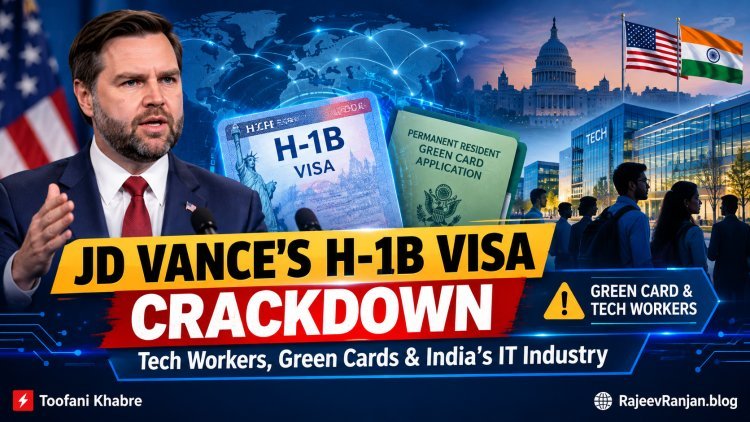 JD Vance’s H-1B Visa Crackdown: Are Tech Workers at Risk?
